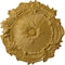 Ekena Millwork Plymouth Ceiling Medallion (Fits Canopies up to 1 5/8"), 16 3/4"OD x 1 3/8"P, Iridescent Gold CM16PLIGS - alternate 1